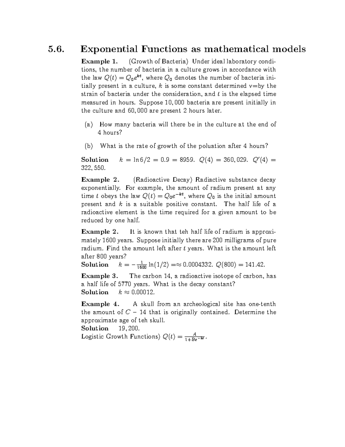 Lecture 19 (expfun) - reference on ex p functions - 5. Exponential ...