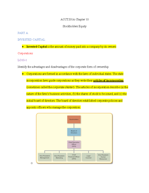 ACCT 201A - Chapter 02 Notes - ACCT 201A - Chapter 2 : The Accounting ...