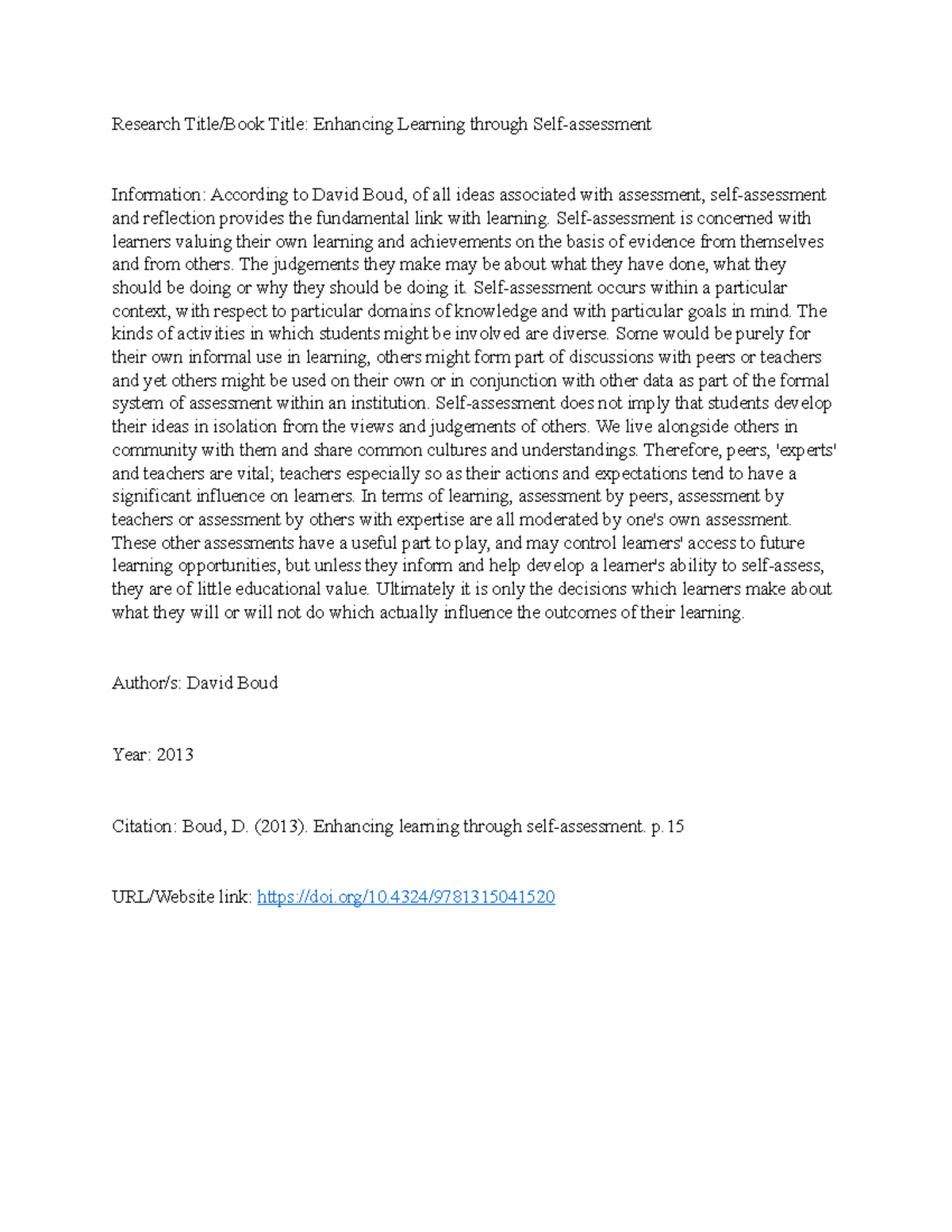 Pr 1 ch 2 rrl - pr example - Research Title/Book Title: Enhancing ...