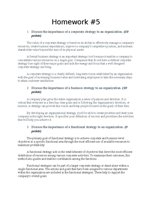 Week 5- Business Strategy - Business Strategy Business-Level Strategy ...