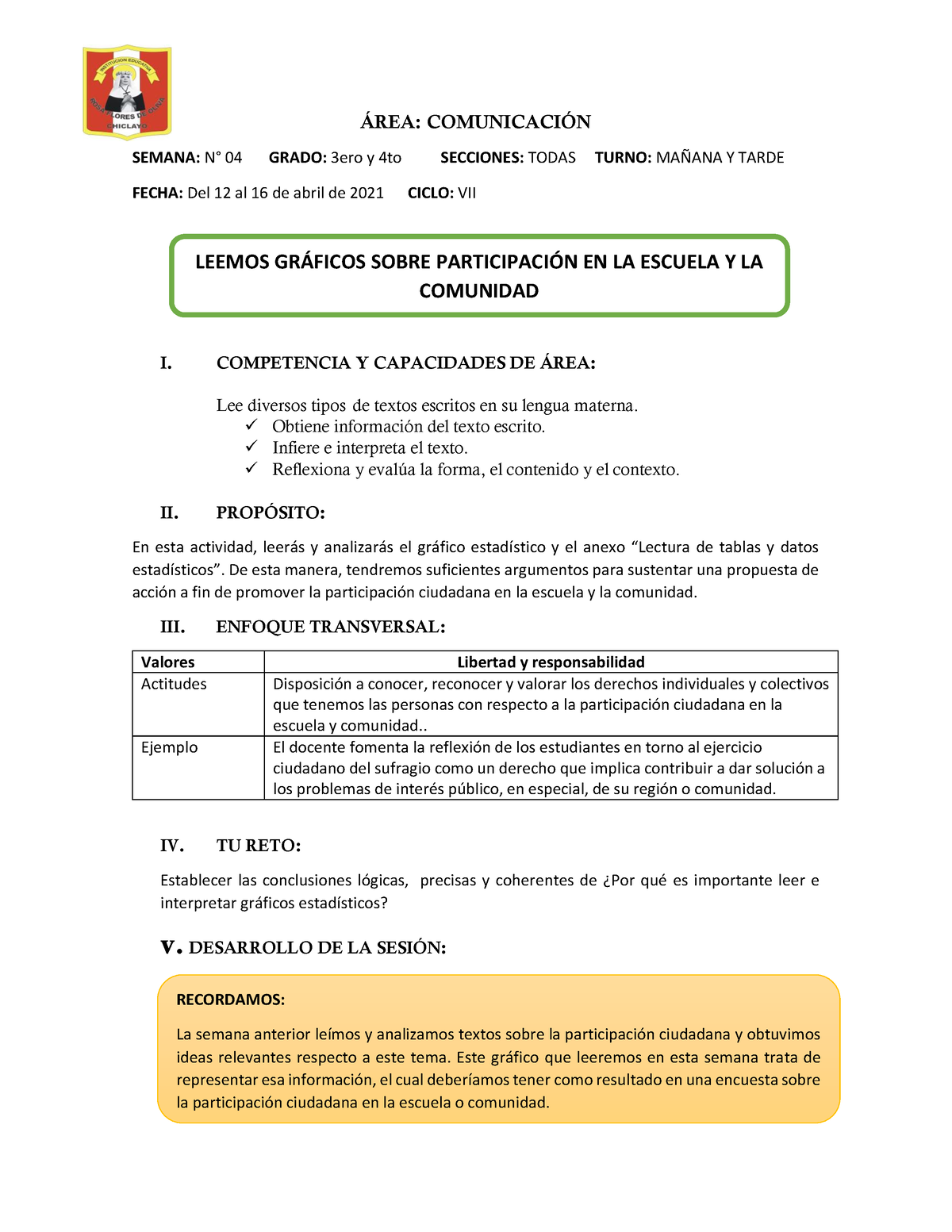 65da3428cc92000 3 Ce03f56f6a523ab9 - ÁREA: COMUNICACIÓN SEMANA: N° 04 ...