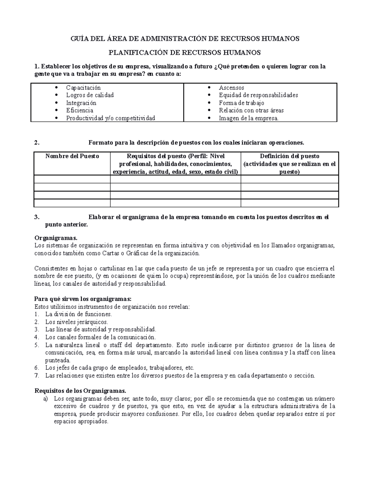 Formato RH Manual DE C.HU. - GUÍA DEL ÁREA DE ADMINISTRACIÓN DE ...