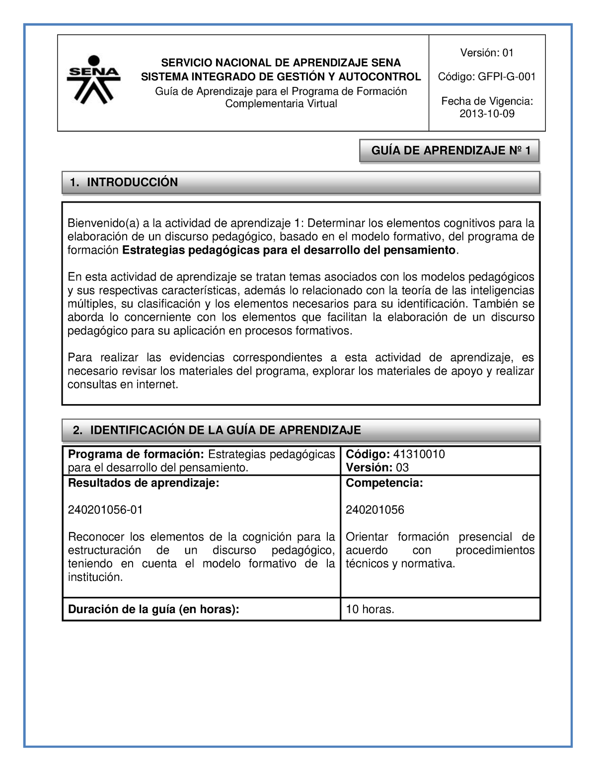 Guia Aprendizaje AA1 - SERVICIO NACIONAL DE APRENDIZAJE SENA SISTEMA ...