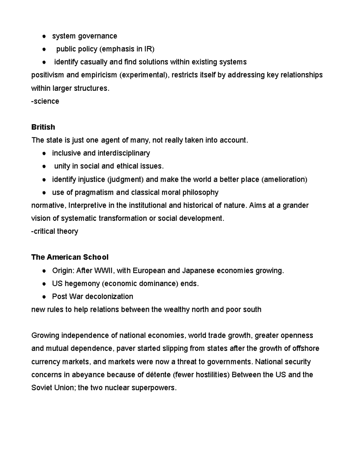 PSCI 1402 WEEK 2 notes page 2 of 2 - system governance public policy ...