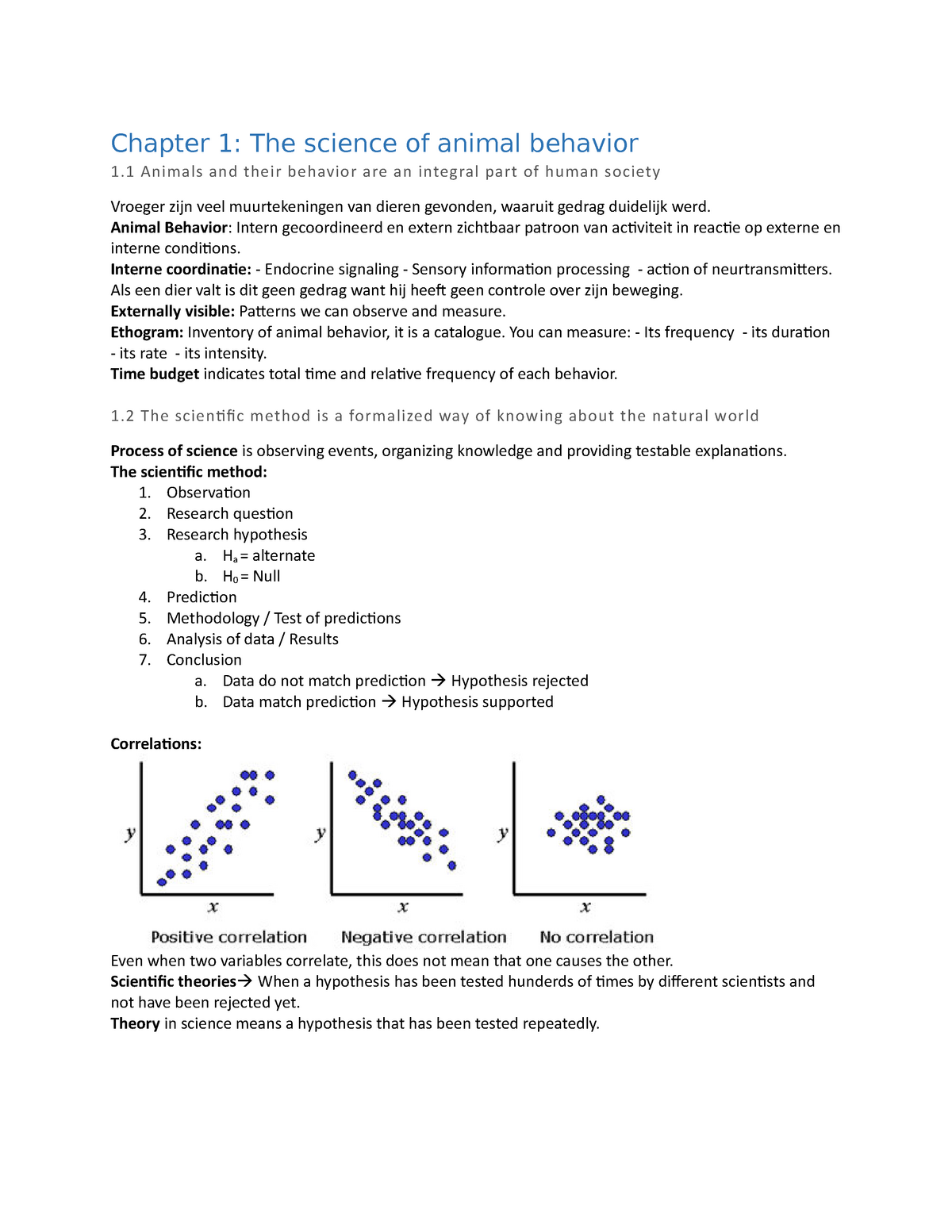 summary-animal-behavior-chapter-1-11-chapter-1-the-science-of-animal