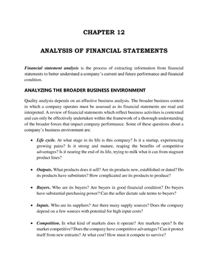 Topic 2- Analysis-OF- Financial- Statements