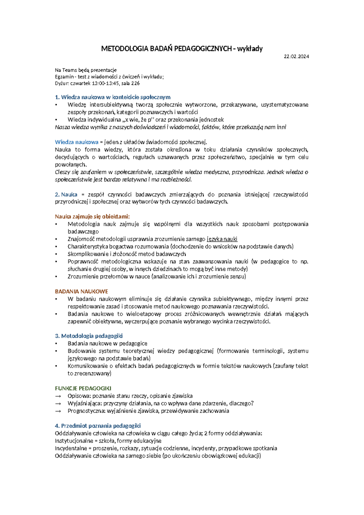 Rubacha Metodologia Badań Nad Edukacją Doc www.studocu.com