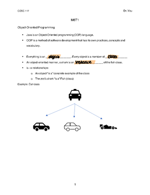 PIC1 - Beginning lecture notes for computer programming 117 - COSC 117 ...