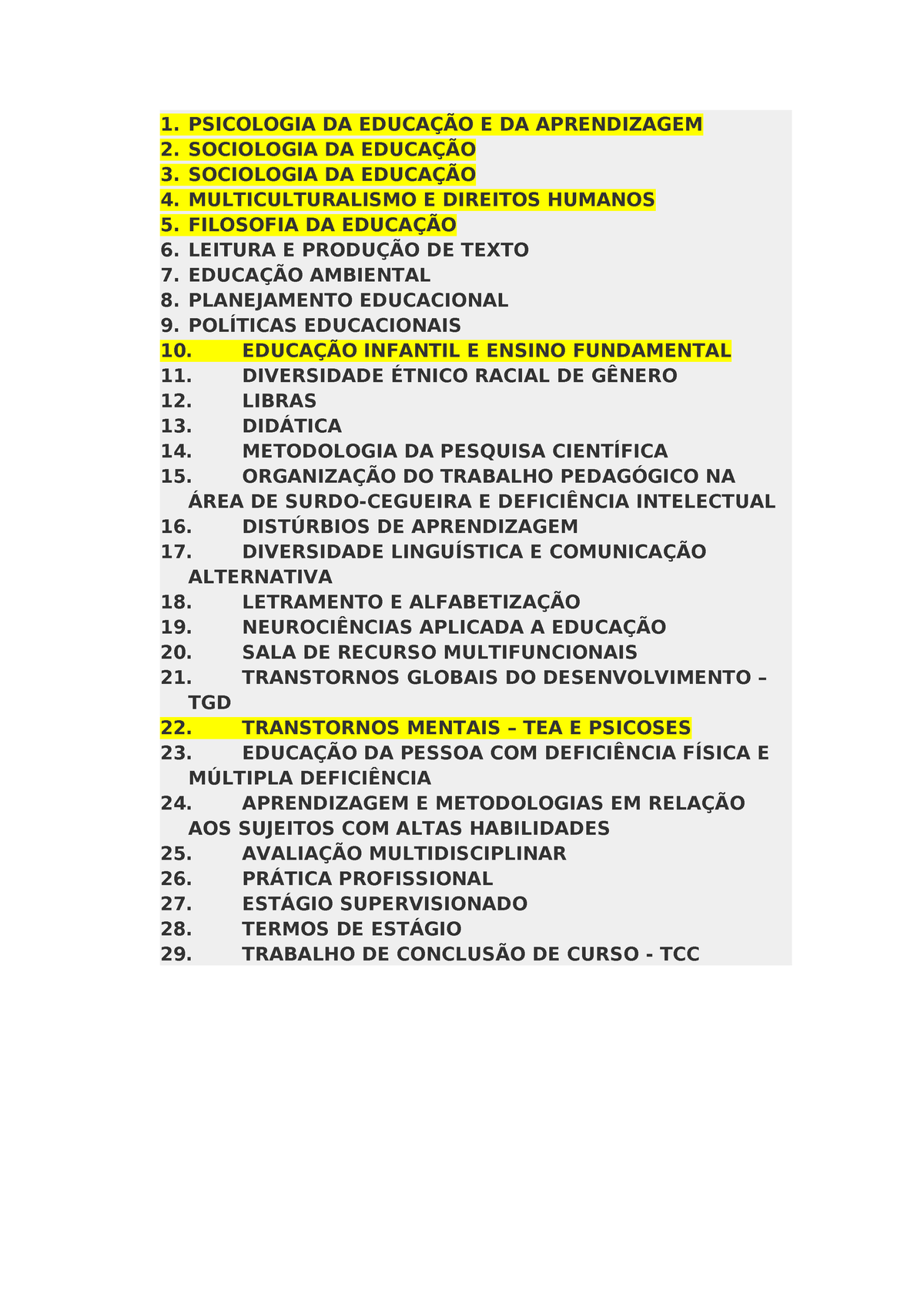 Psicologia DA Educação E DA Aprendizagem - 1. PSICOLOGIA DA EDUCAÇÃO E ...