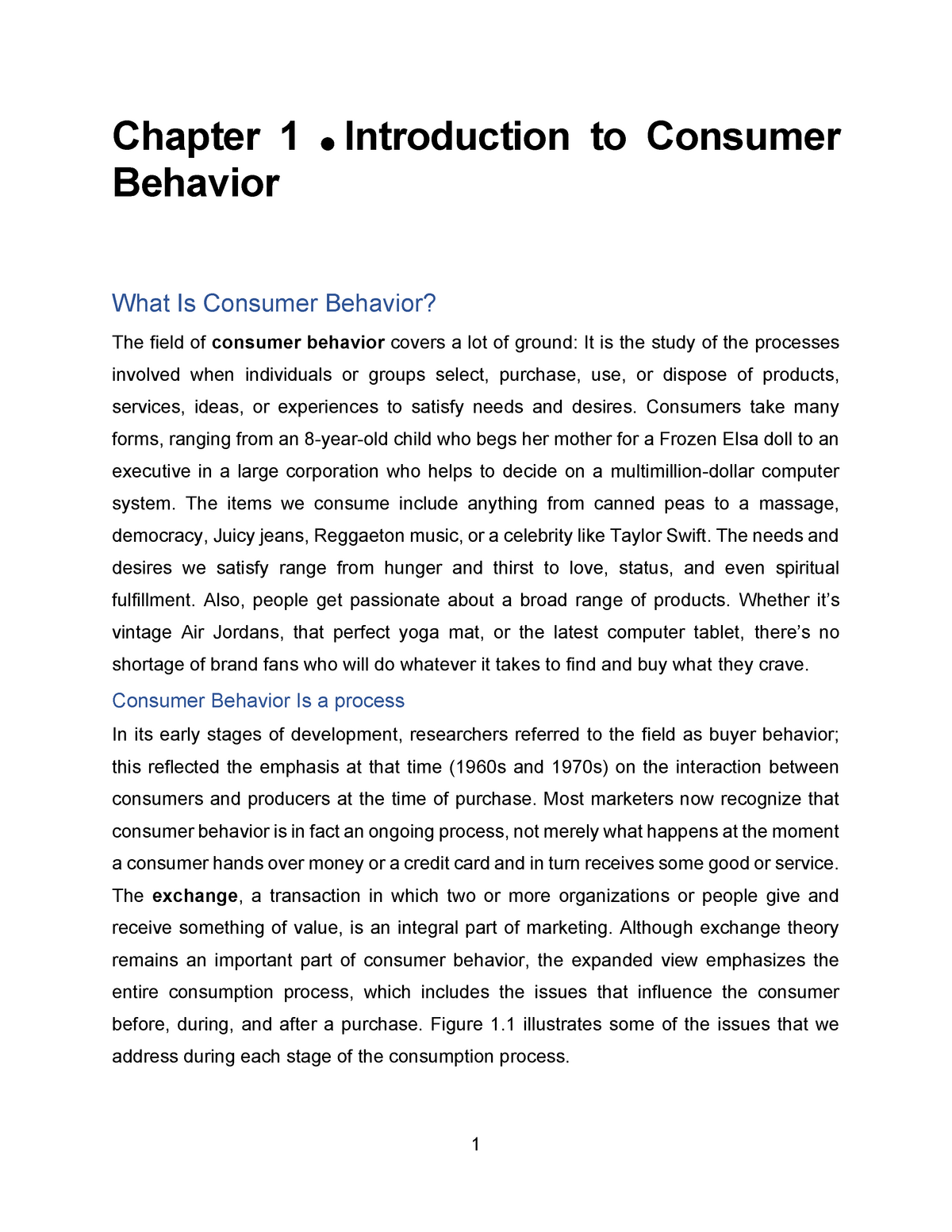 thesis title about consumer behavior
