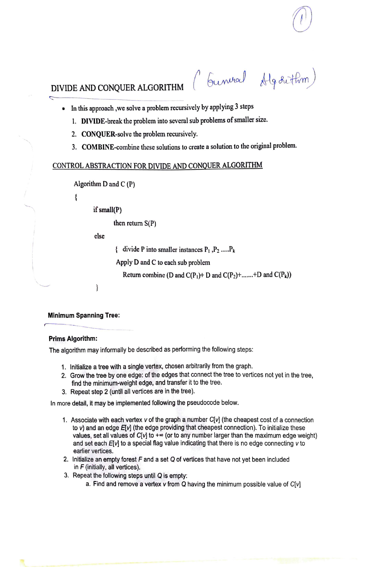 18csc207j-divide-n-conquer-0-divide-and-conquer-algorithm-j-met