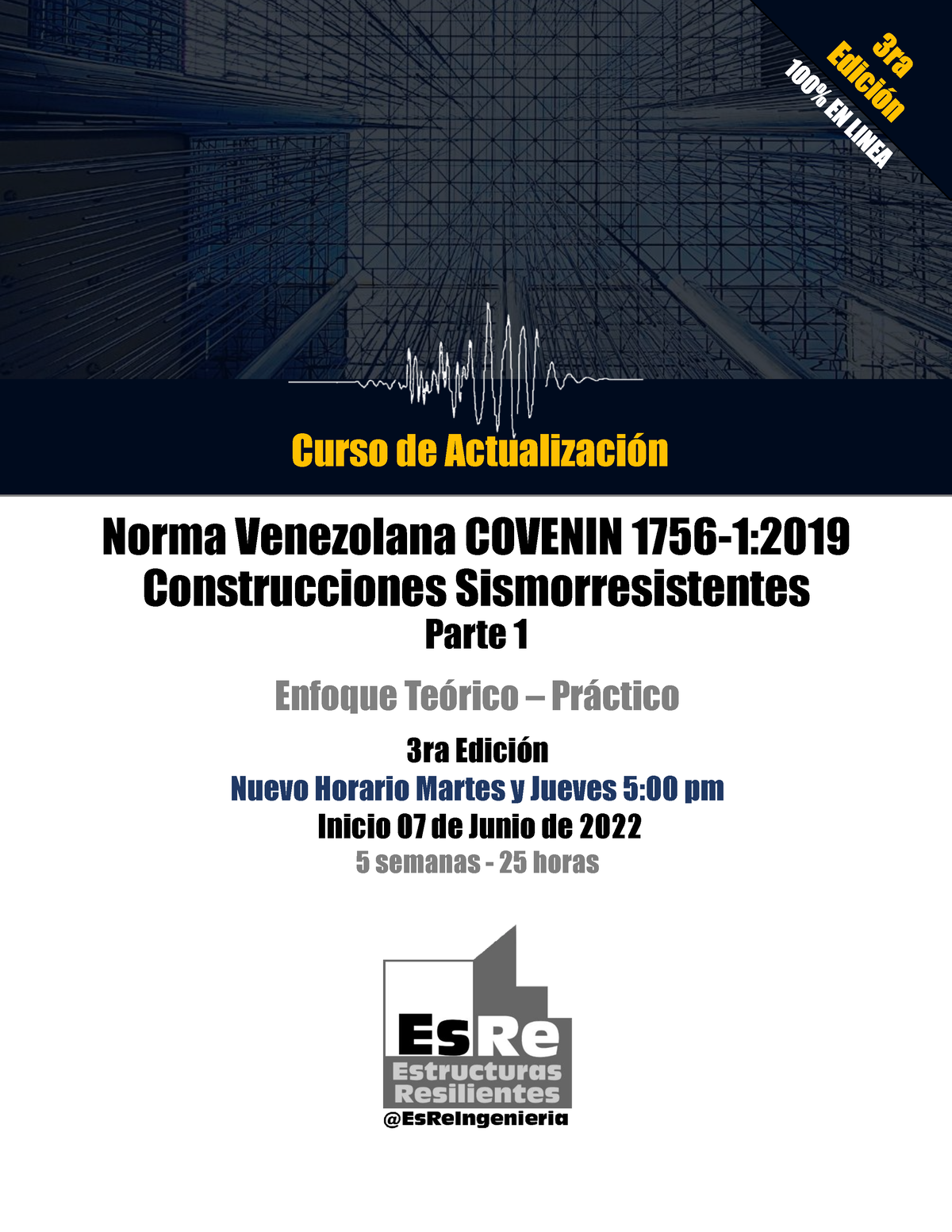 0 Catálogo Norma Covenin 1756 1 2019 Parte 1 Estructuras Resilientes ...