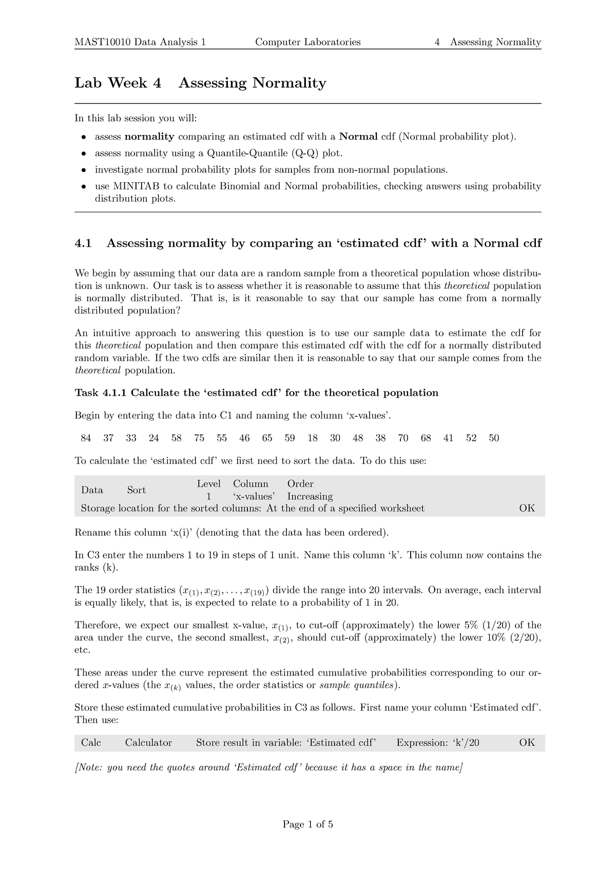 Lab4(1) - Lab 4 Worksheet - MAST10010 Data Analysis 1 Computer ...