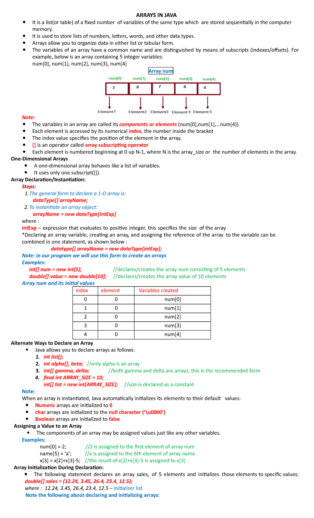 10-arrays-array-num-arrays-in-java-it-is-a-list-or-table-of-a-fixed