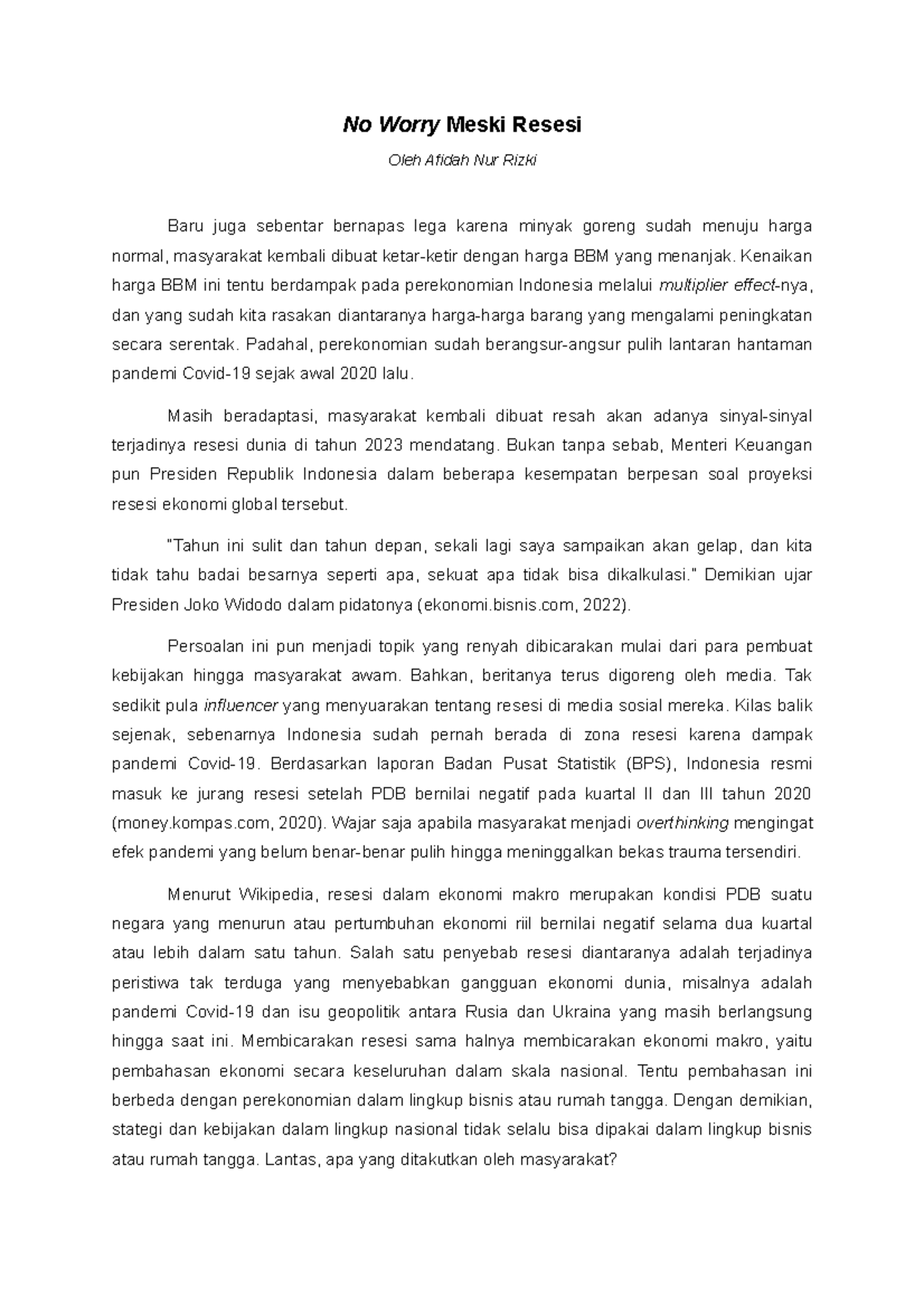 no-worries-meski-resesi-no-worry-meski-resesi-oleh-afidah-nur-rizki