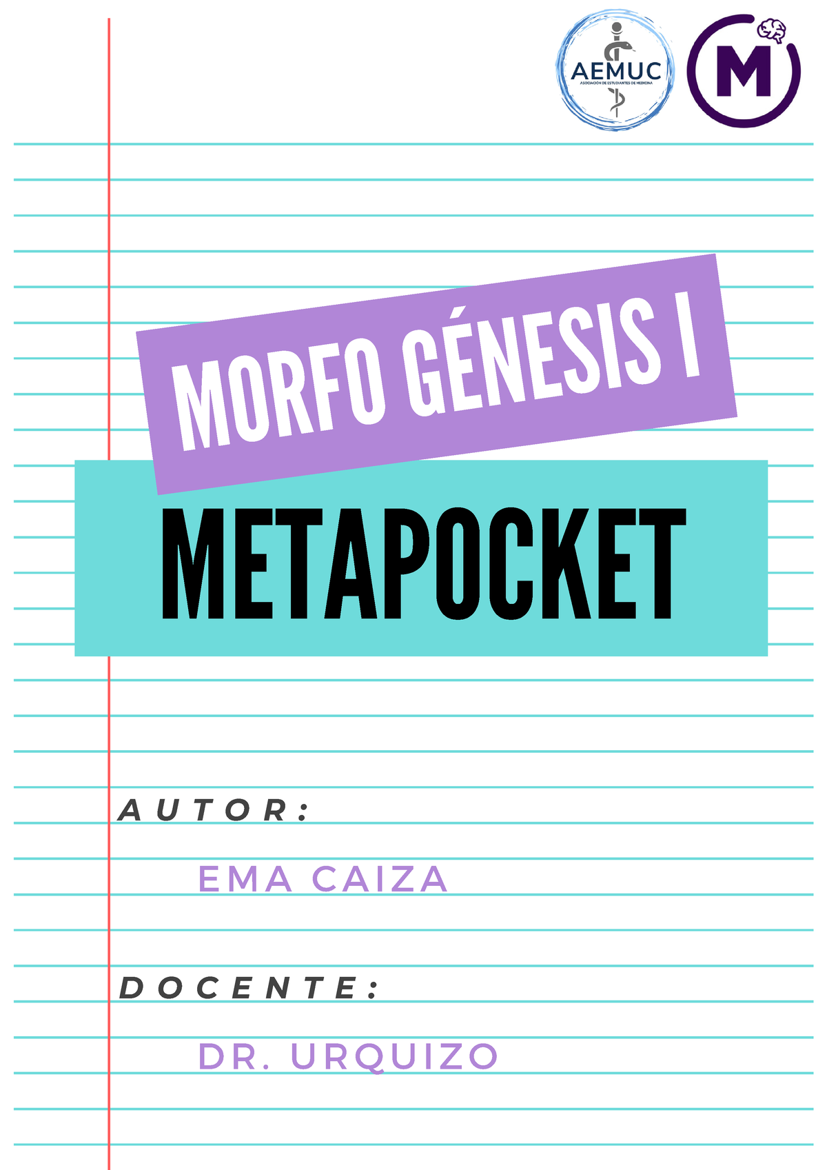 Placas GÉ Nesis I 1P - ... - METAPOCKET MORFO GÉNESIS I E M A C A I Z A ...