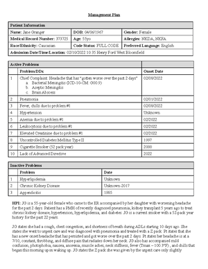 Soap 2 Copy - Soap Carpal Tunnel Syndrome - Soap Note Patient 