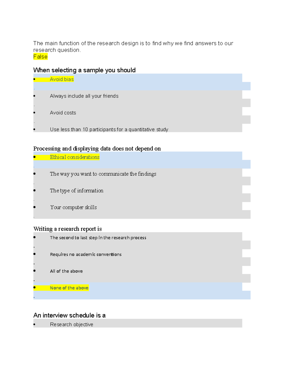 Mcq 1 - Research Methodology - The Main Function Of The Research Design ...