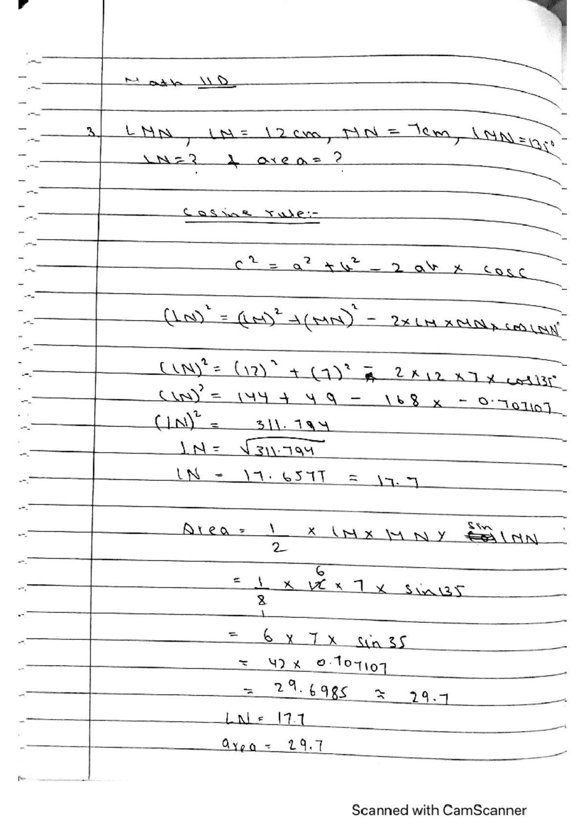 Math Assignment - MATH 100 - Studocu
