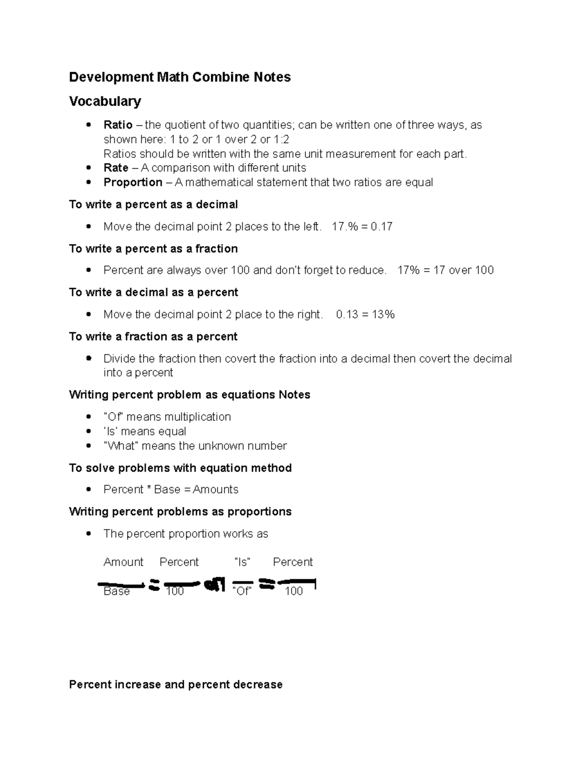 Development Math Combine Vocab - Development Math Combine Notes ...