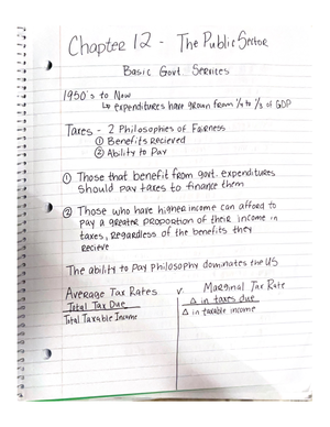 Chapter 7 - Notes on Inflation - ECO 111 - Studocu