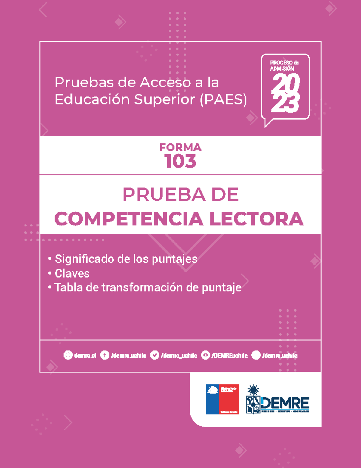 2023 22 12 29 clavijero paes competencia lectora - Pruebas de Acceso a ...