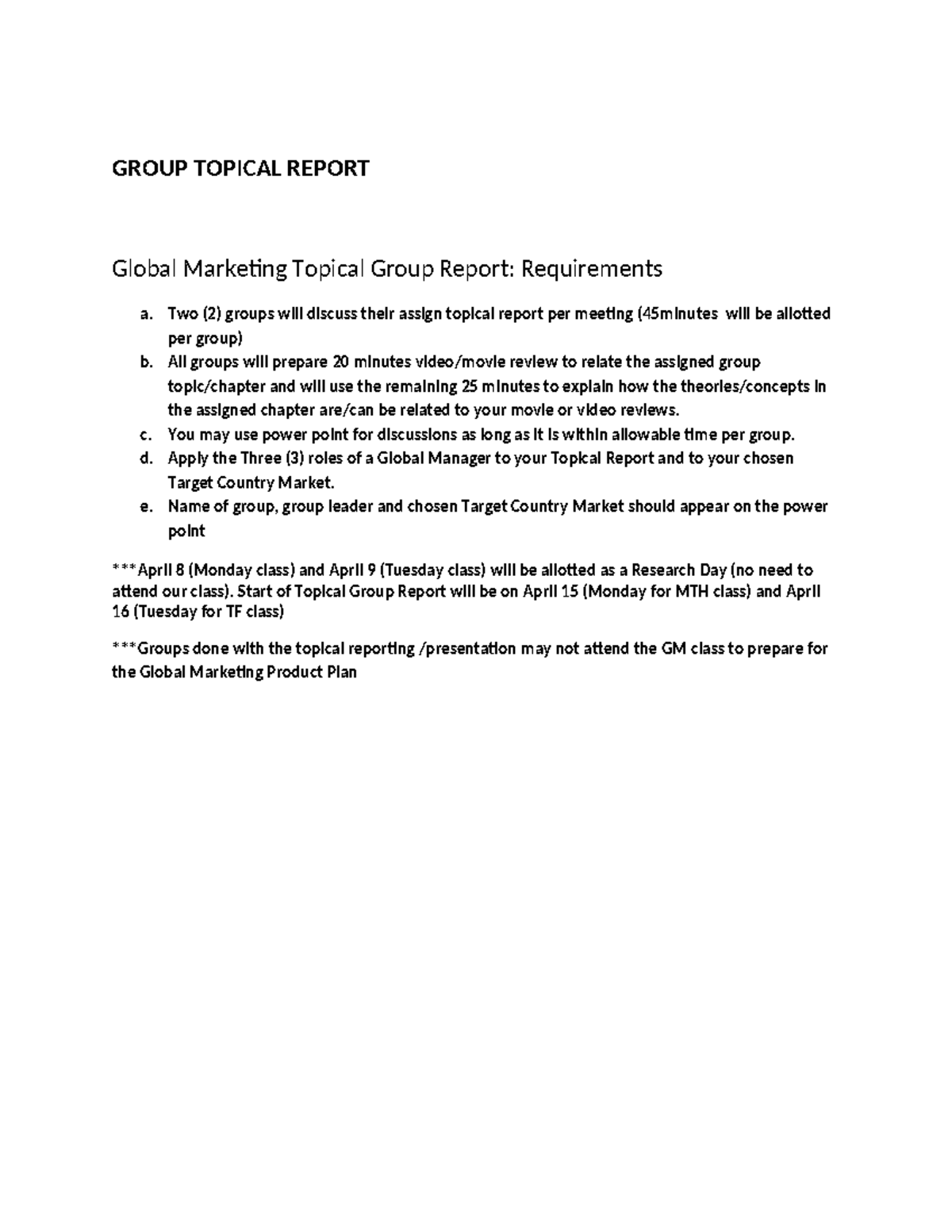 MM-GM-Topical-Group-Report-and-GM-Plan - GROUP TOPICAL REPORT Global ...