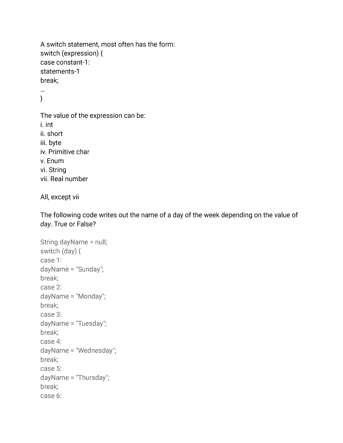 CS 1103 Quiz - All The Quiz Questions And Answers From All The Self ...