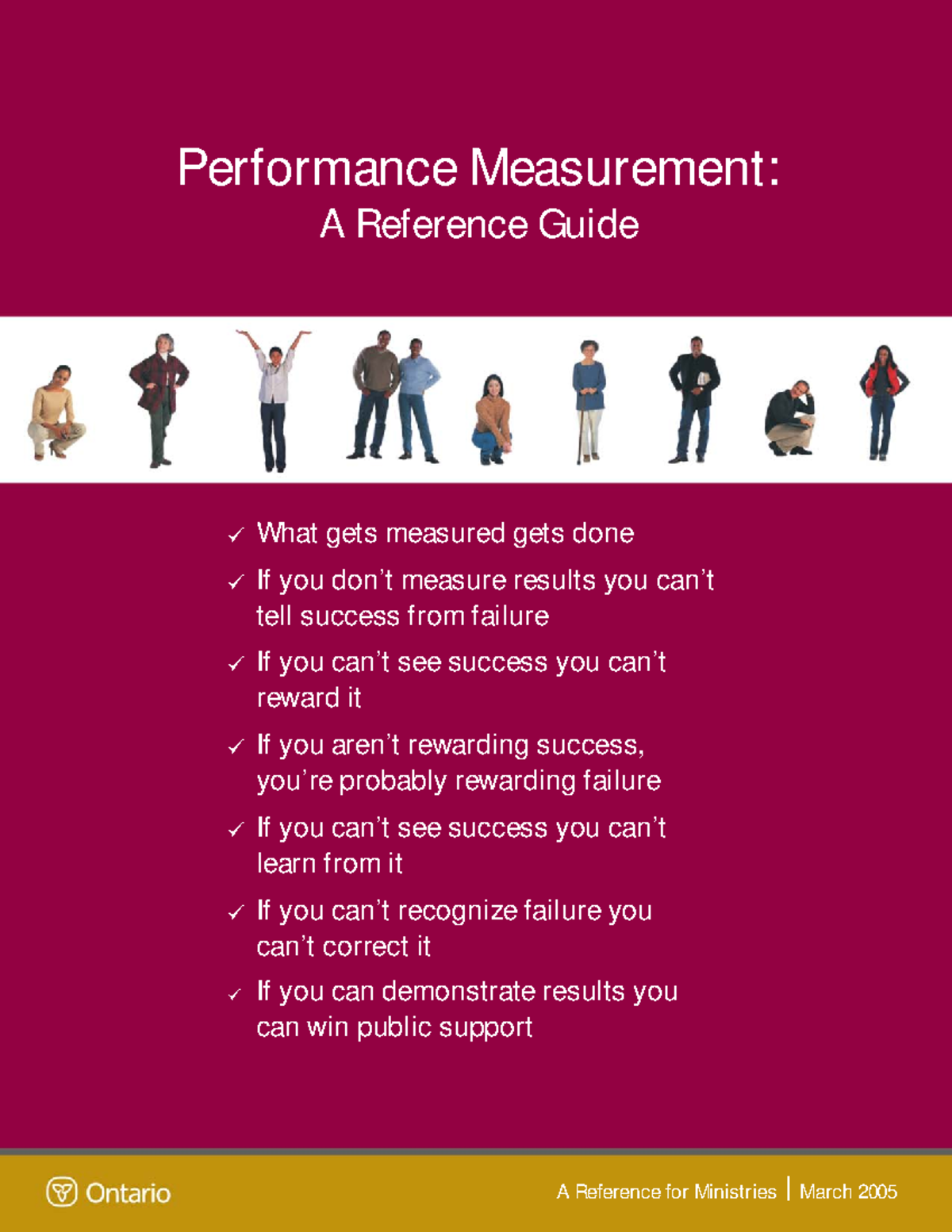 PerformanceMeasurementGuide Performance Measurement A Reference