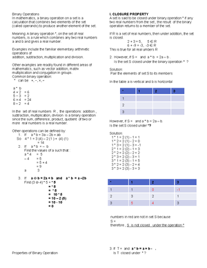 MMW Module 2 - Mathematical Language AND Symbols - MMW Module 2 ...