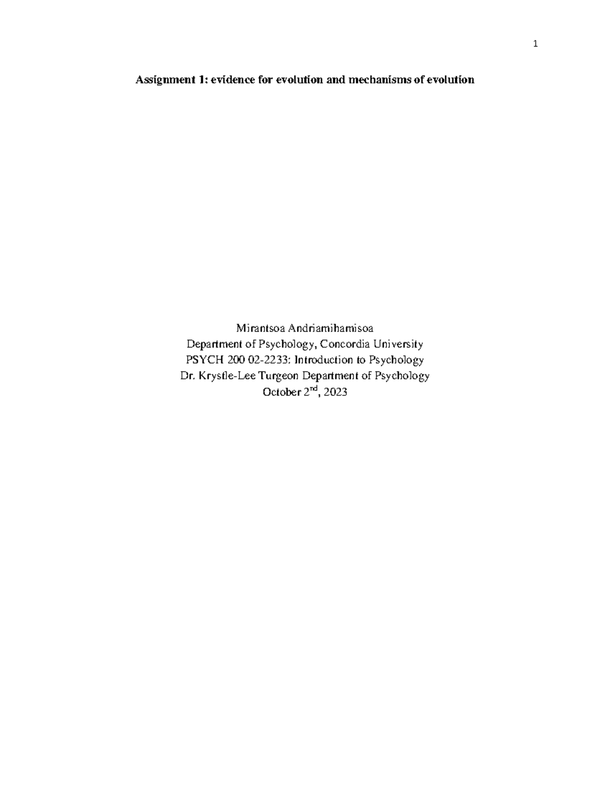 From Child To Adult:  The Evolution Of Egocentrism (Ap Psych) - onh31gt