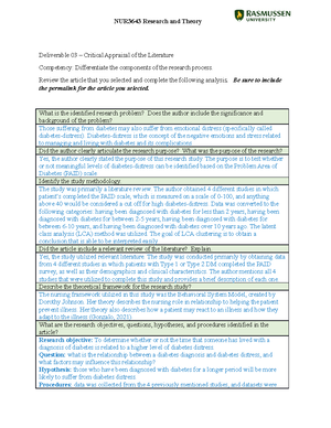 NUR3643 Qualitative Critical Appraisal Worksheet - NUR3643 Research And ...