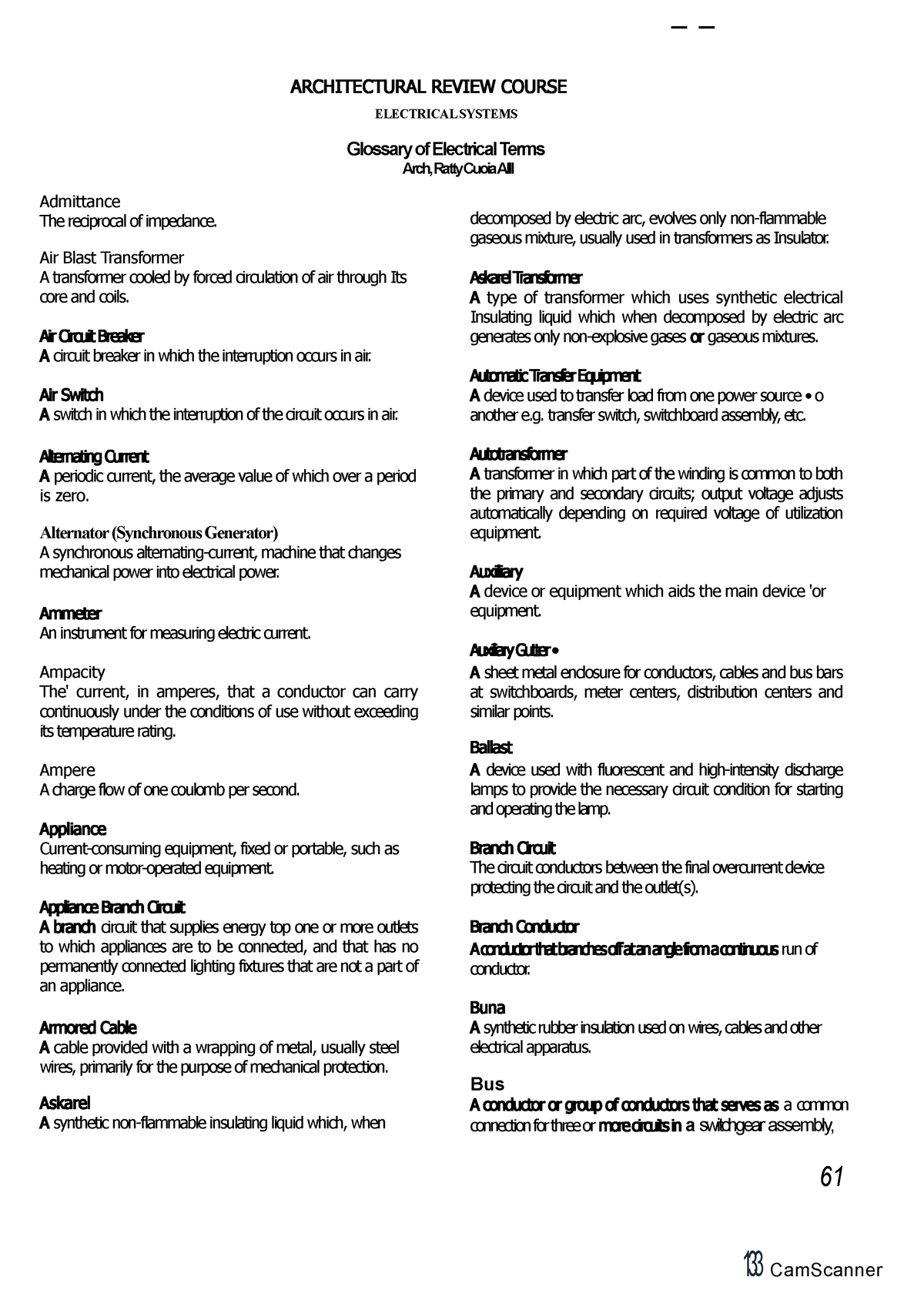 electrical-terms-architectural-review-course-electrical-systems