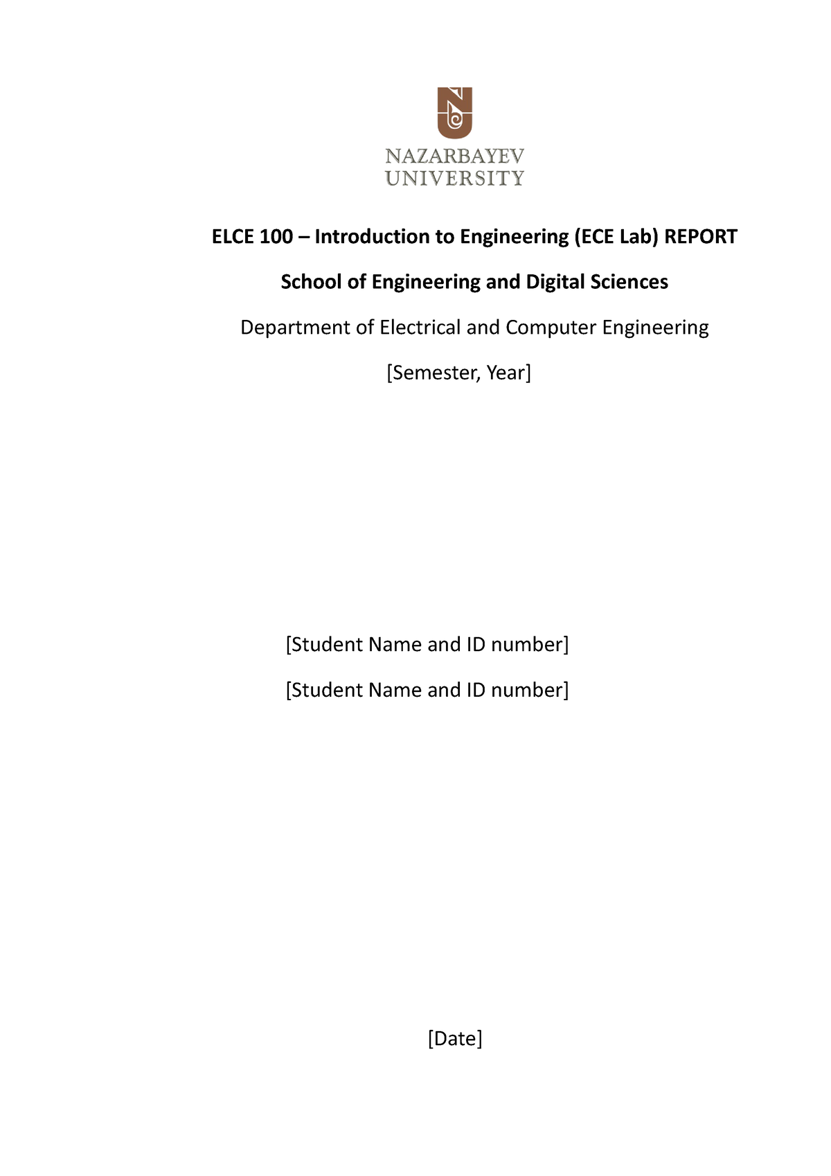 Lab Report – An Overview of the Semester
