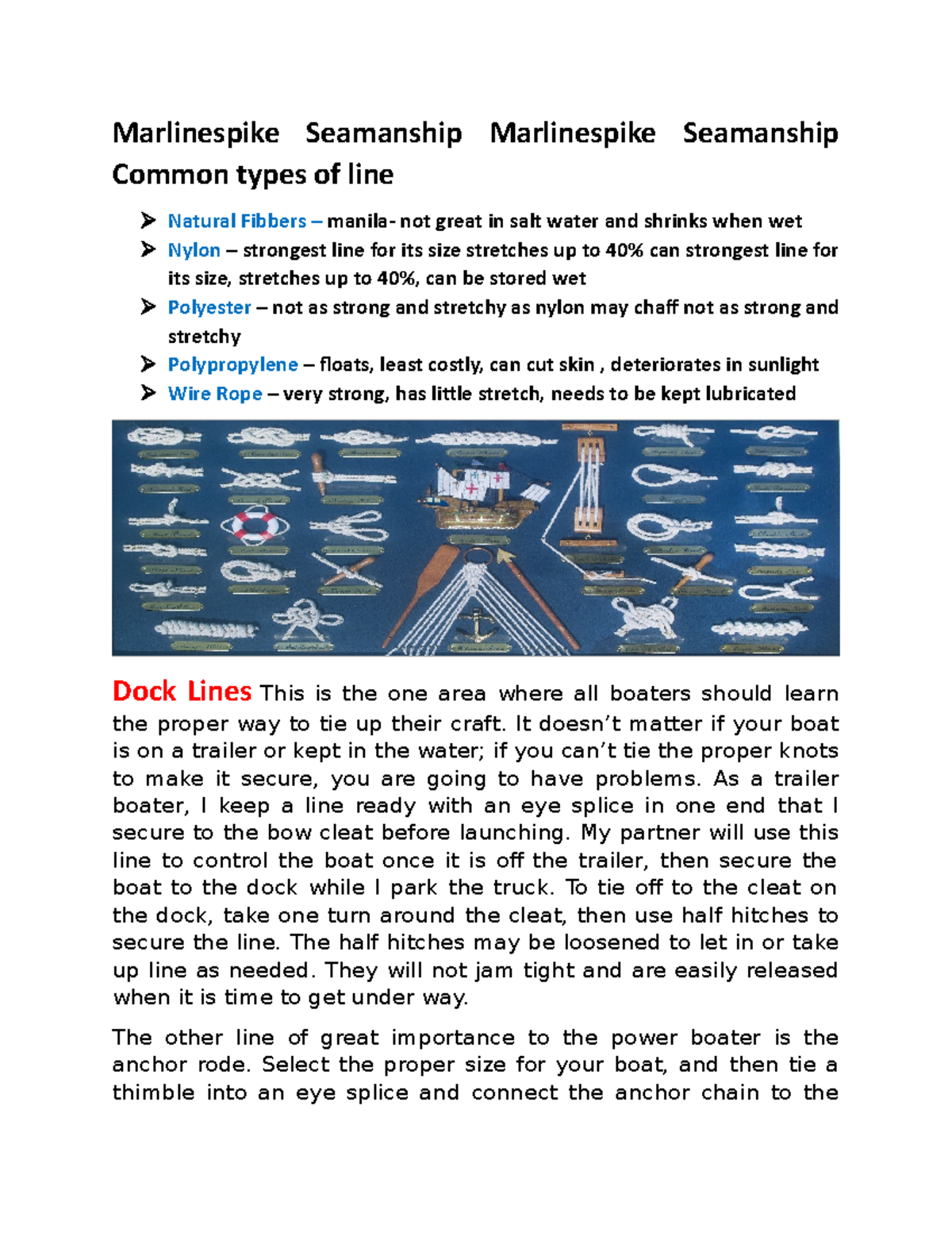 Marlinespike Useful for Seamanship Marlinespike Seamanship