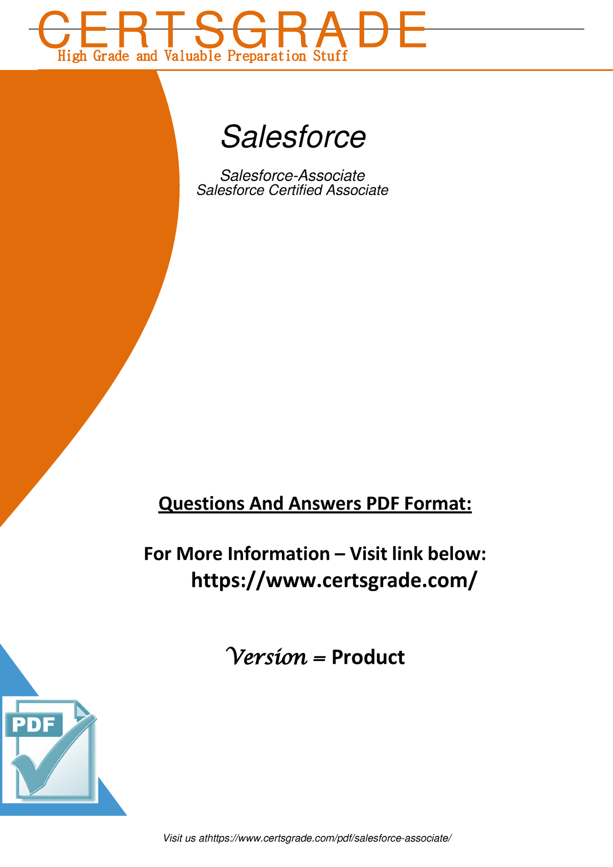 Reliable Salesforce-Associate Test Voucher