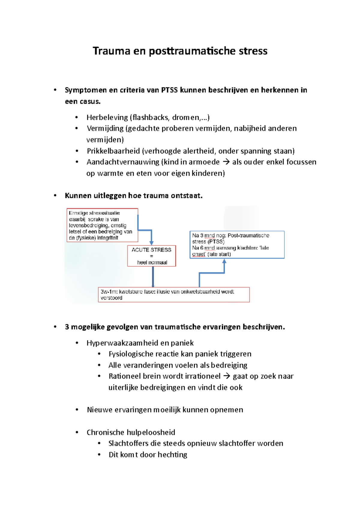 Hoofdstuk 6 Over Trauma En Posttraumatische Stress - Trauma En ...