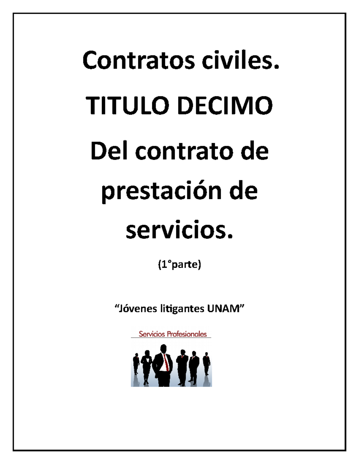 Contratos civiles. Guía rápida del Código