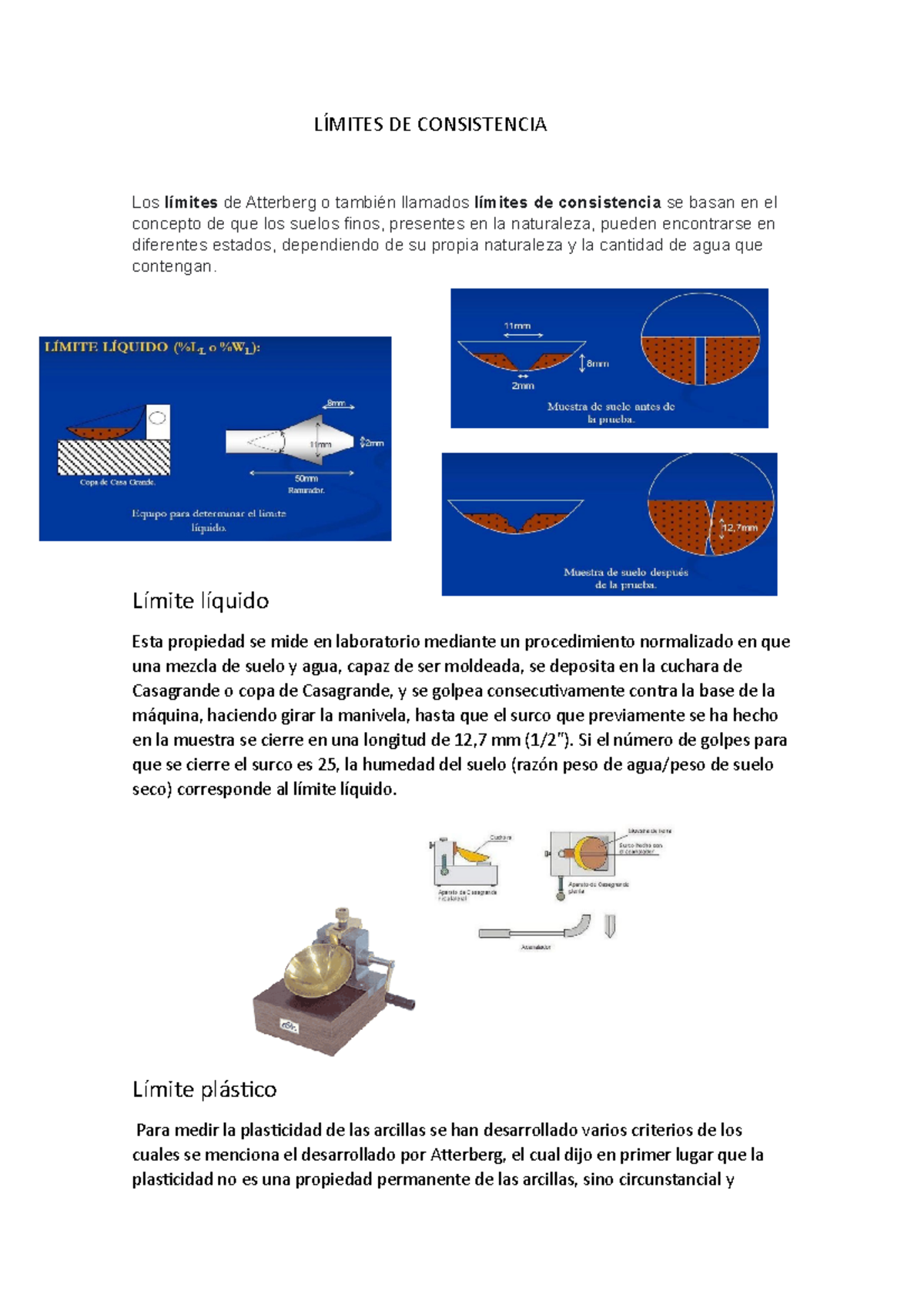 Límites DE Consistencia - LÍMITES DE CONSISTENCIA Los límites de ...
