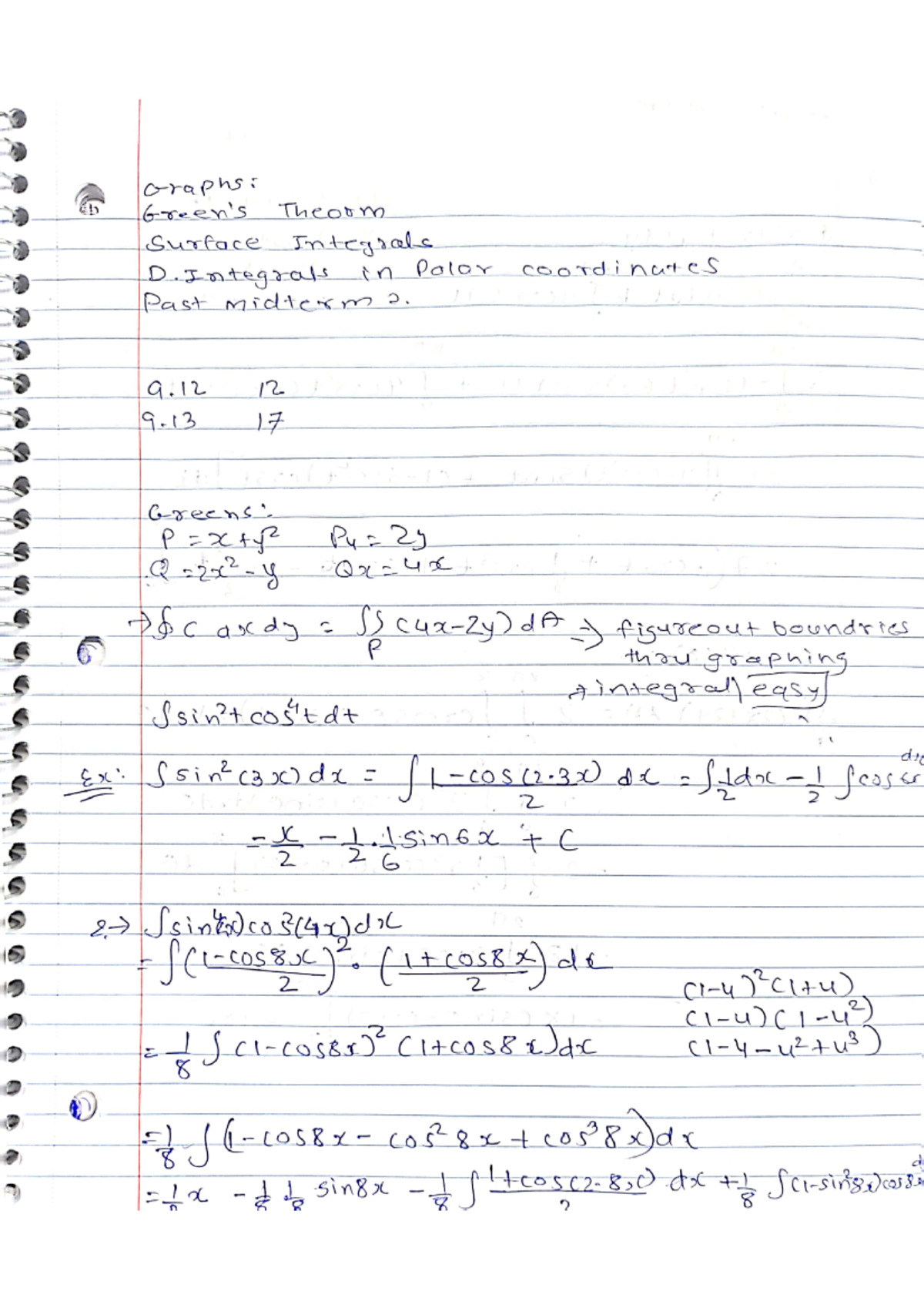 Math Theories notes - ENGR 371 - Concordia - Studocu