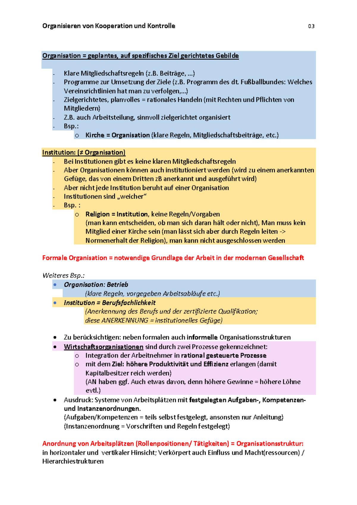 Zusammenfassung Grundlagen Der Arbeitswissenschaft VL 03-08 ...