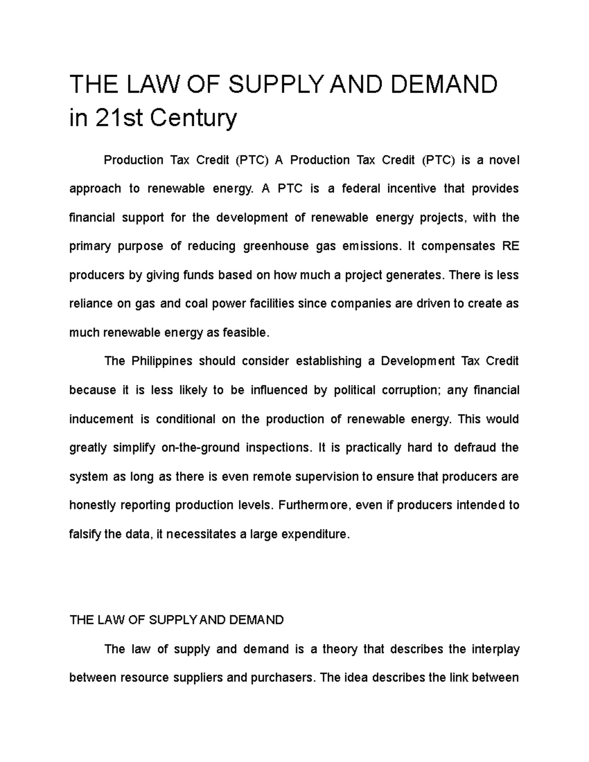 which-of-the-following-states-the-law-of-supply-and-demand-brainly-in