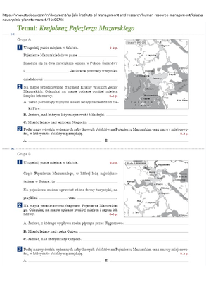 Geografia, „Planeta Nowa” 5, Zeszyt ćwiczeń - ####### DO GEOGRAFII ...