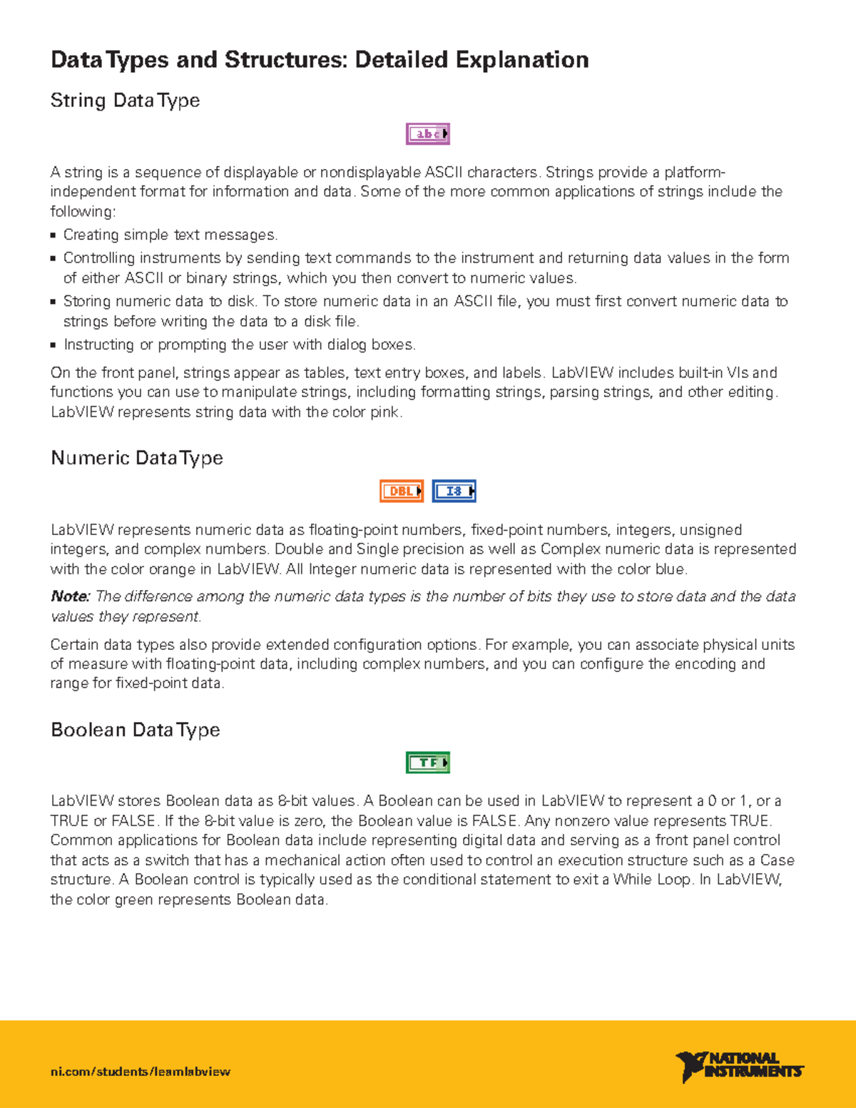 3. Datatypes And Structures - Data Types and Structures: Detailed ...