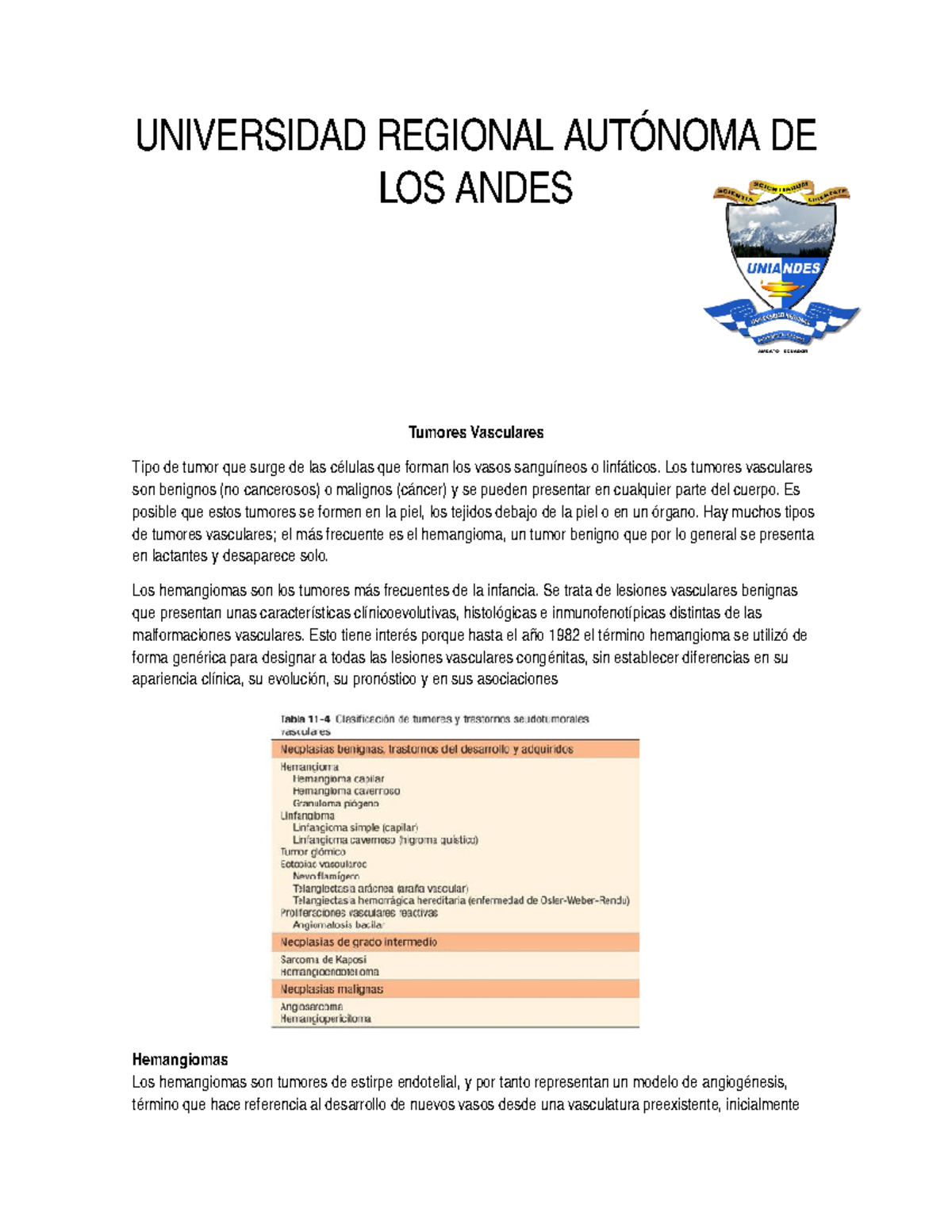 hemangioma hepatico es hereditario