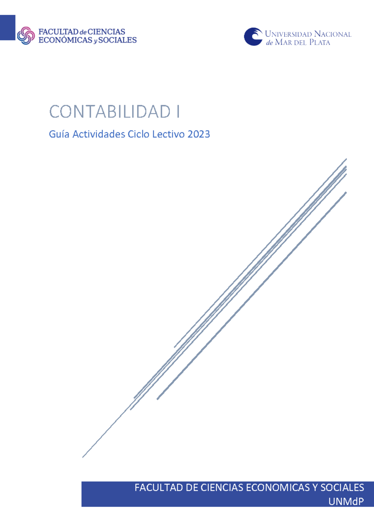 Guia Actividades 2023 1 Y 2 contabilidad - FACULTAD DE CIENCIAS ...
