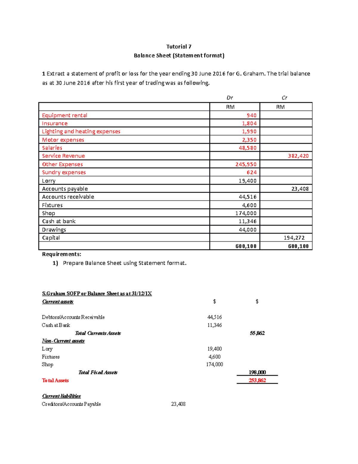 balance-sheets-question-n-answer-tutorial-7-balance-sheet-statement