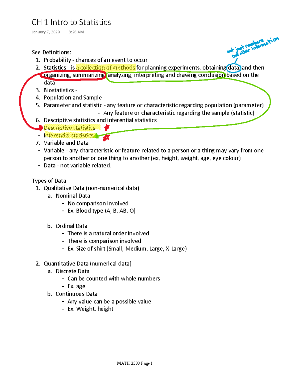 CH 4 notes - Probability - Warning: TT: undefined function: 32 ...
