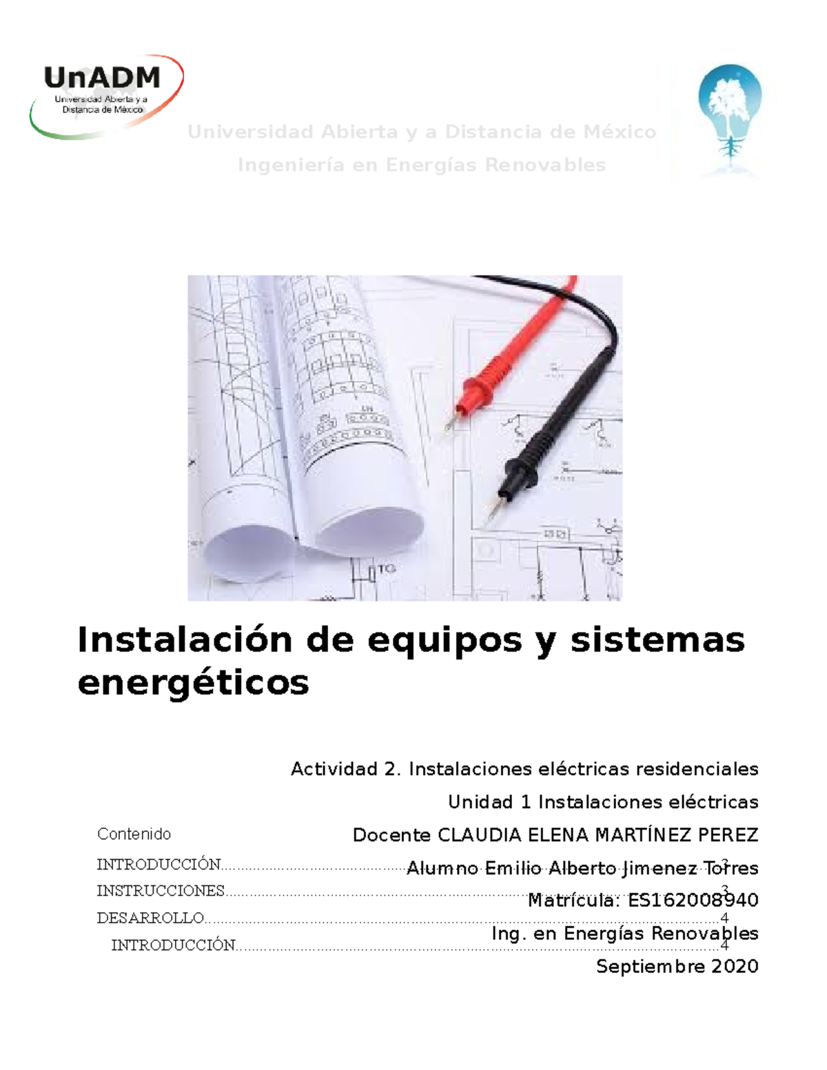 EIES U1 A2 EMJT - ejercicio unidad 1 - Universidad Abierta y a ...