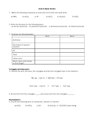 Lewis Structures Practice Exercises - LEWIS STRUCTURES CLIFF NOTES Name ...